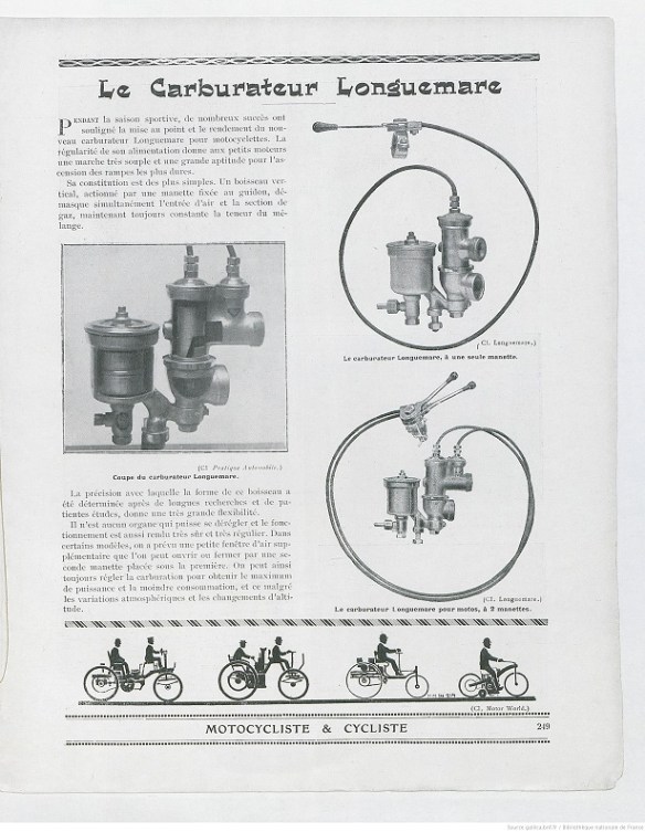 carburateur Longuemare